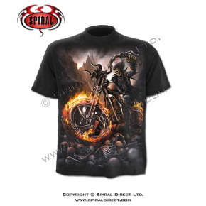 tričko s motivem Wheels of fire