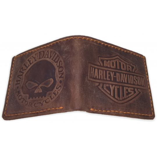 Kožená peněženka Harley Davidson 01