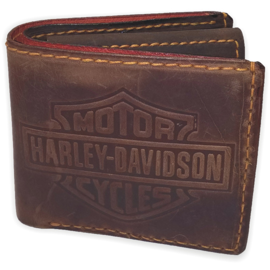 Kožená peněženka Harley Davidson 02