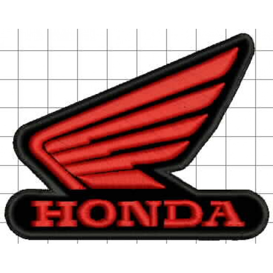 nášivka Honda křídla