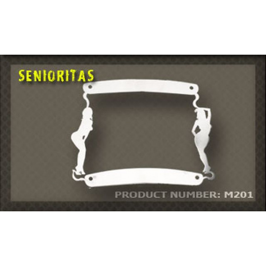 rámeček na SPZ 01 Senioritas